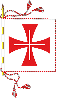 Bandeira Grande Priorado de Portugal